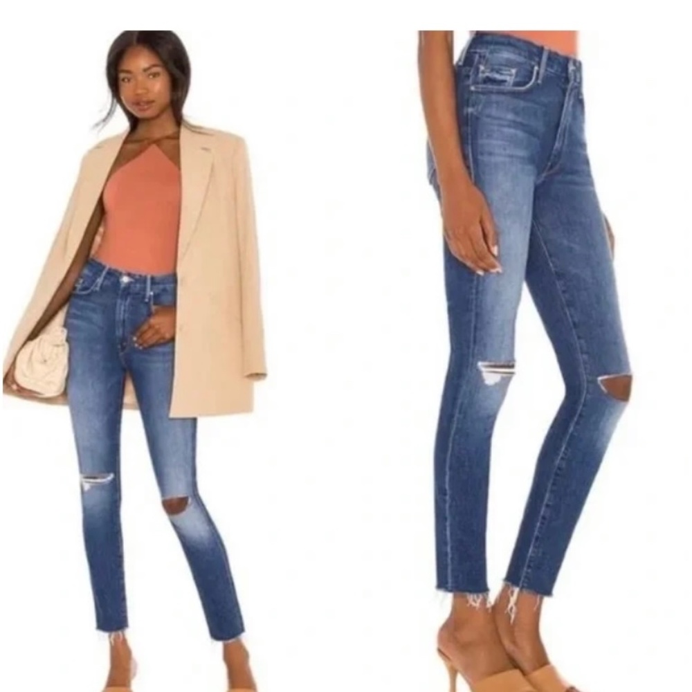 Mother High Wasted Looker Ankle Jean NWT